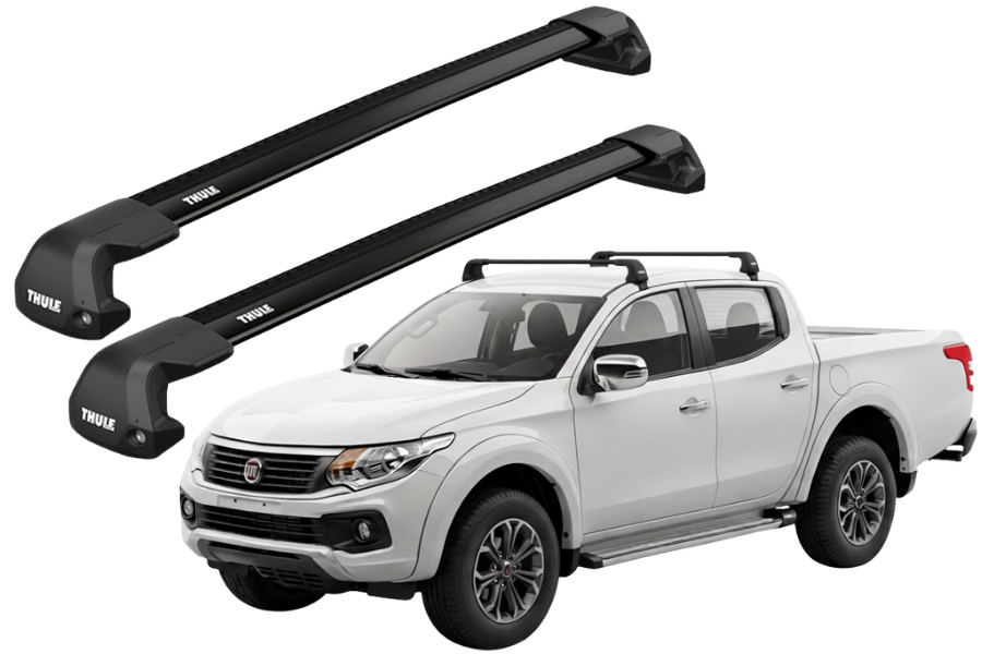 Barras Thule FIAT Fullback 16-19 PF / EDGE Flush BLACK