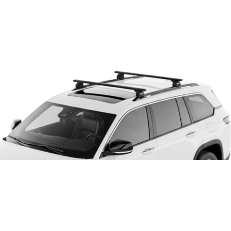 Barras THULE EVO WingBar para autos JEEP Grand Cherokee L desde 2021 negro