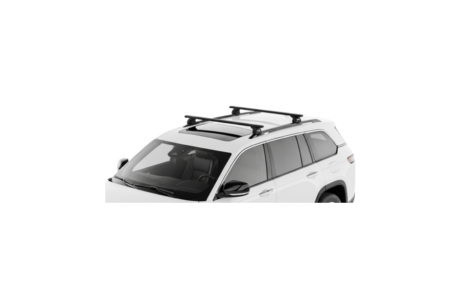 Barras THULE EVO WingBar para autos JEEP Grand Cherokee L desde 2021 negro
