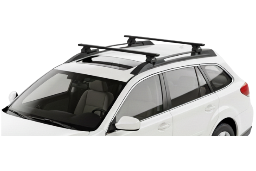 Barras THULE EVO WingBar para autos SUBARU Outback 2009 a 2014 negro