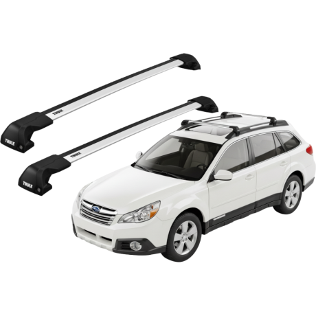 Barras THULE EDGE Flush para autos SUBARU Outback 2009 a 2014