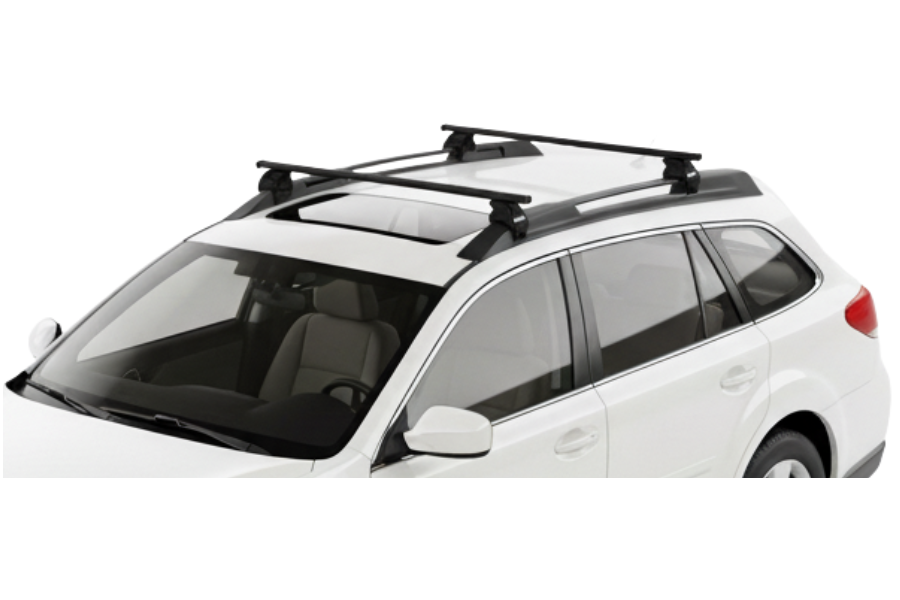 Barras THULE EVO SquareBar para autos SUBARU Outback 2009 a 2014