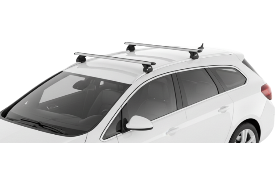 Barras THULE EVO WingBar para autos OPEL Astra Sports Tourer 2010 a 2015