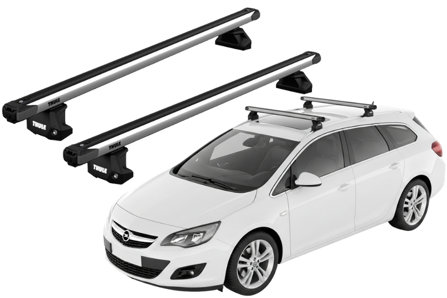 Barras Thule OPEL Astra Sports Tourer 10-15 RA / SlideBar EVO