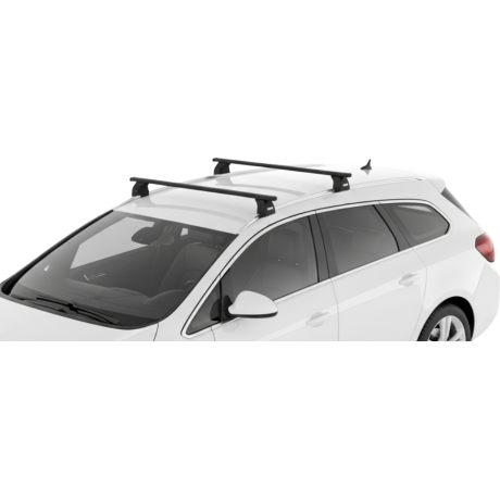 Barras THULE EVO SquareBar para autos OPEL Astra Sports Tourer 2010 a 2015