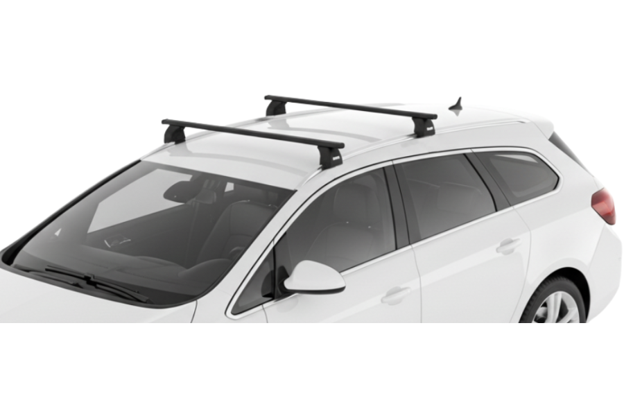 Barras THULE EVO SquareBar para autos OPEL Astra Sports Tourer 2010 a 2015
