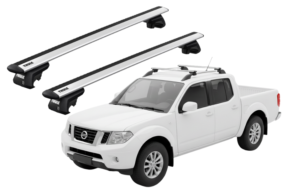 Barras THULE EVO WingBar para camioneta NISSAN Navara (D40) 2005 a 2015