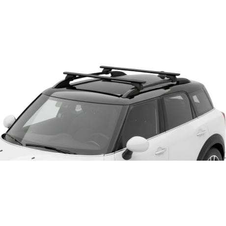 Barras THULE EVO WingBar para autos MINI Countryman (F60) desde 2017-2024 negro