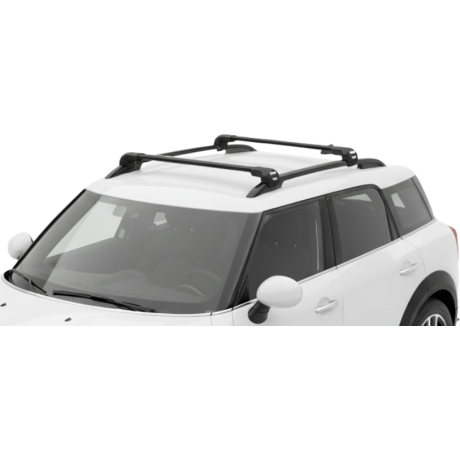 Barras THULE EDGE Flush para autos MINI Countryman (F60) desde 2017-2024 negro