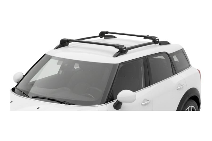 Barras THULE EDGE Flush para autos MINI Countryman (F60) desde 2017-2024 negro