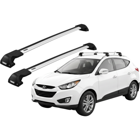 Barras THULE EDGE Flush para autos HYUNDAI ix35 2010 a 2015