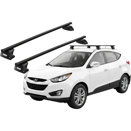 Barras THULE EVO SquareBar para autos HYUNDAI ix35 2010 a 2015