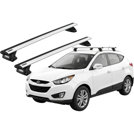 Barras THULE EVO WingBar para autos HYUNDAI ix35 2010 a 2015