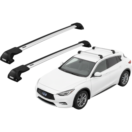 Barras THULE EDGE Flush para autos INFINITI QX30 desde 2016 - 2019