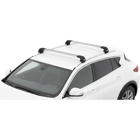 Barras THULE EDGE Flush para autos INFINITI QX30 desde 2016 - 2019 negro