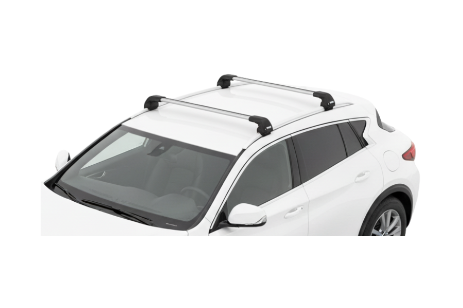 Barras THULE EDGE Flush para autos INFINITI QX30 desde 2016 - 2019 negro