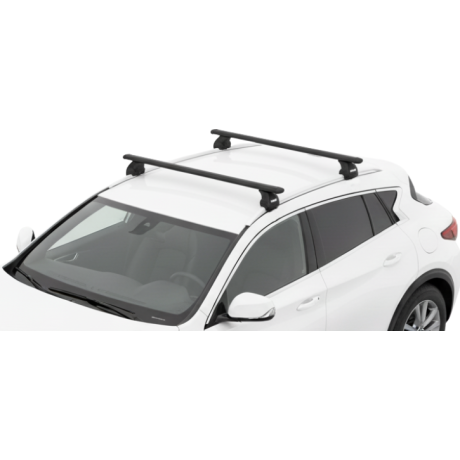 Barras THULE EVO WingBar para autos INFINITI QX30 desde 2016 - 2019 negro