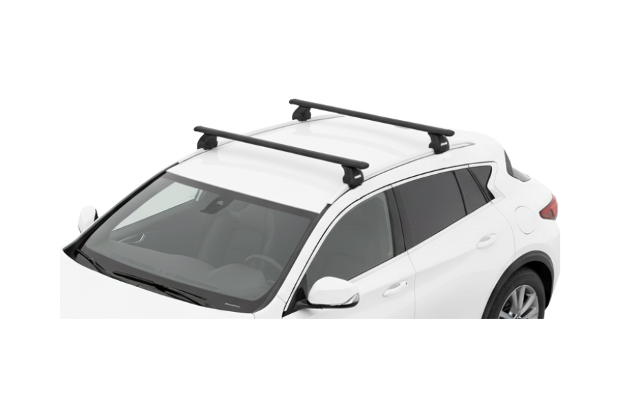 Barras THULE EVO WingBar para autos INFINITI QX30 desde 2016 - 2019 negro