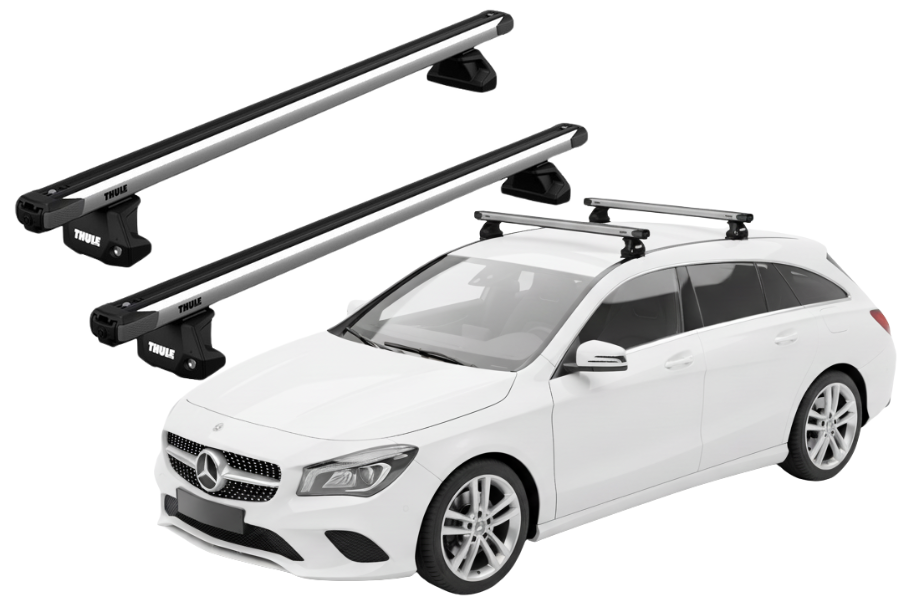 Barras Thule MERCEDES BENZ CLA Shooting Brake 15-19 PF / SlideBar EVO