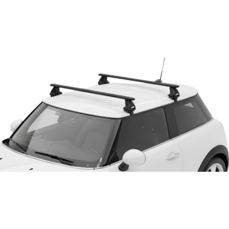 Barras THULE EVO WingBar para autos MINI Cooper desde 2014 - 2023 negro