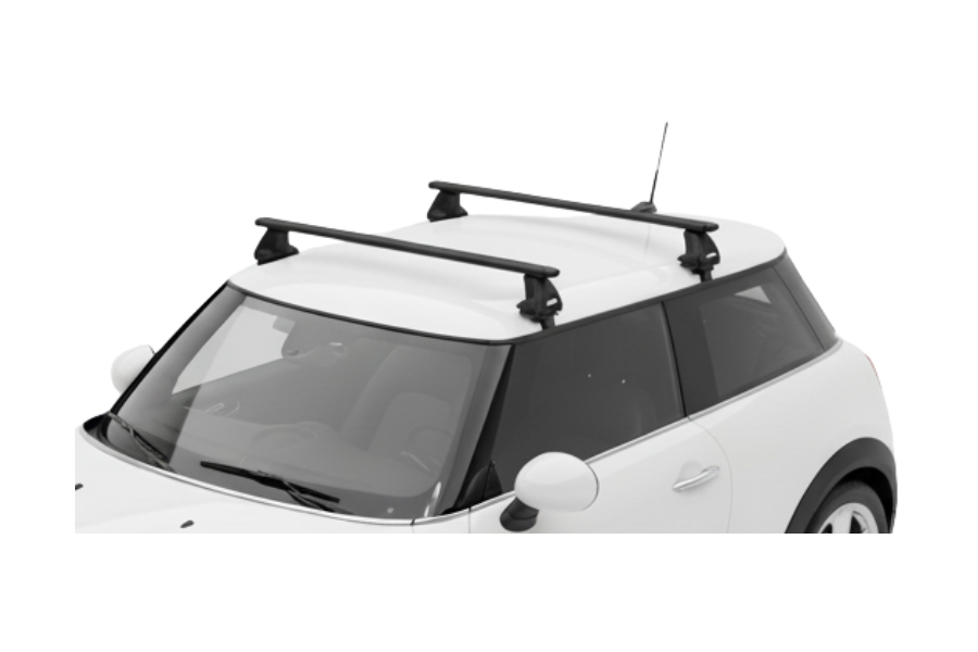 Barras THULE EVO WingBar para autos MINI Cooper desde 2014 - 2023 negro