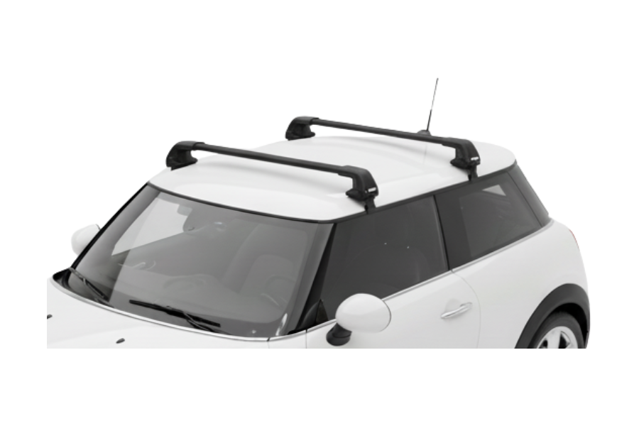 Barras THULE EDGE Flush para autos MINI Cooper desde 2014 - 2023 negro