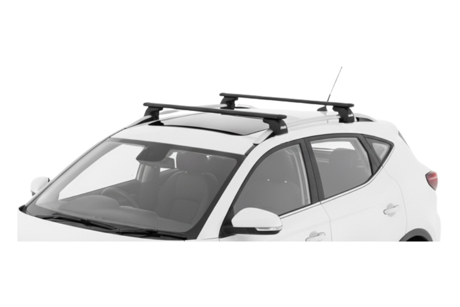 Barras THULE EVO WingBar para autos MG ZS desde 2018 - 2024 negro