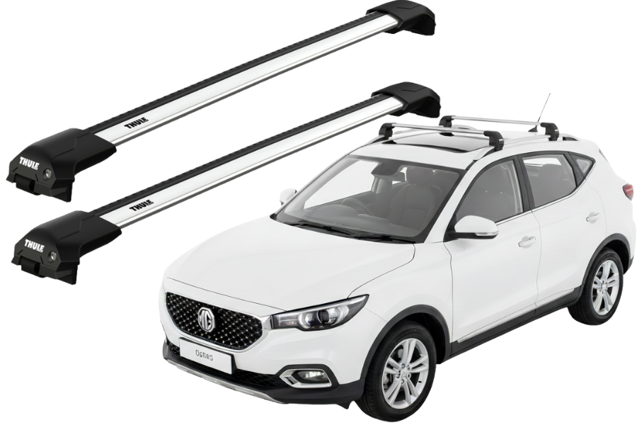 Barras THULE EDGE Flush para autos MG ZS desde 2018 - 2024