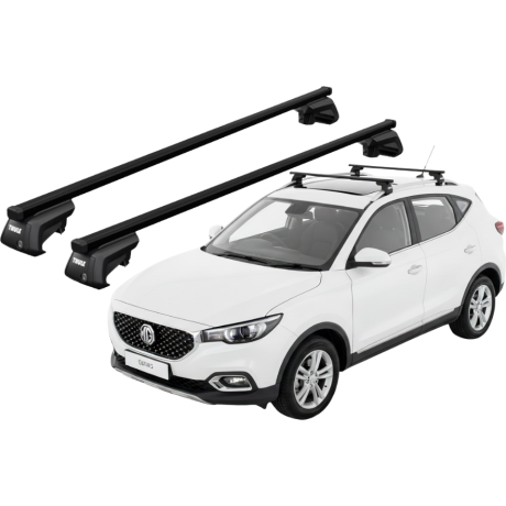 Barras THULE EVO SquareBar para autos MG ZS desde 2018 - 2024
