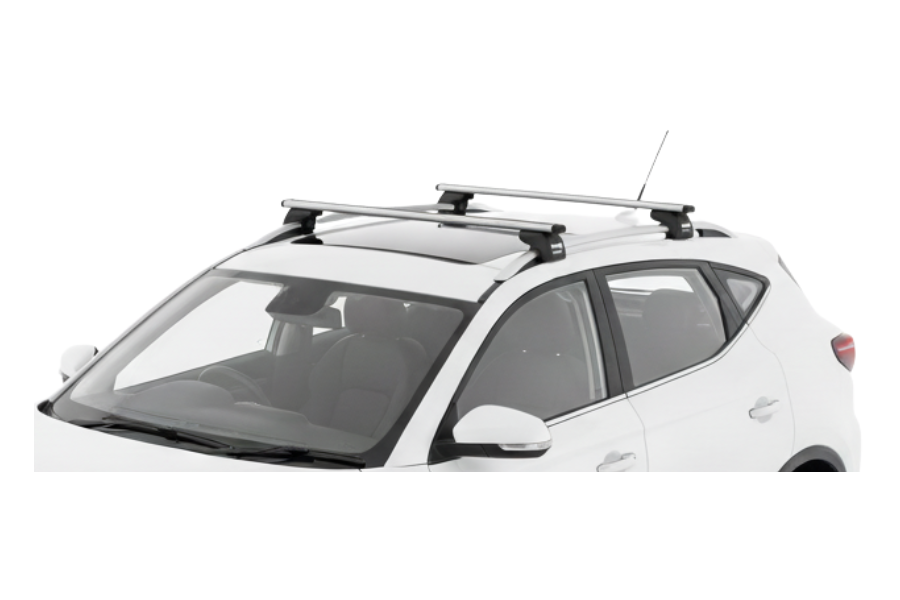 Barras THULE SmartRack XT AluBar para autos MG ZS desde 2018 - 2024