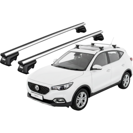 Barras THULE SmartRack XT AluBar para autos MG ZS desde 2018 - 2024