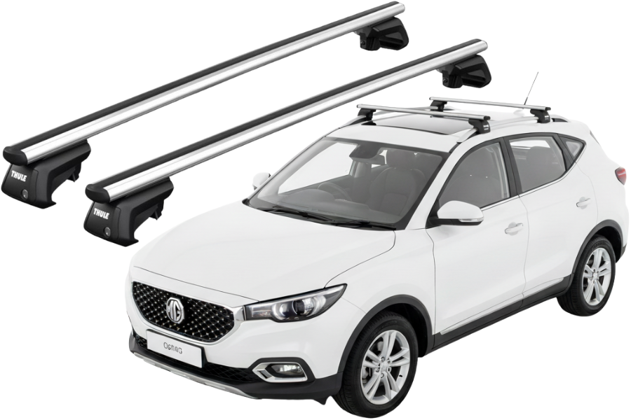 Barras THULE SmartRack XT AluBar para autos MG ZS desde 2018 - 2024