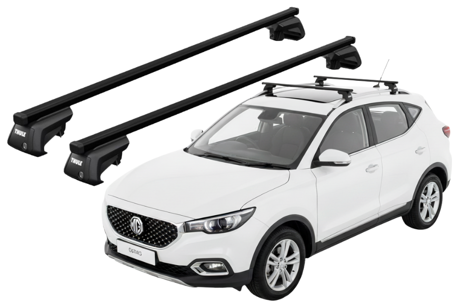 Barras THULE SmartRack XT para autos MG ZS desde 2018 - 2024