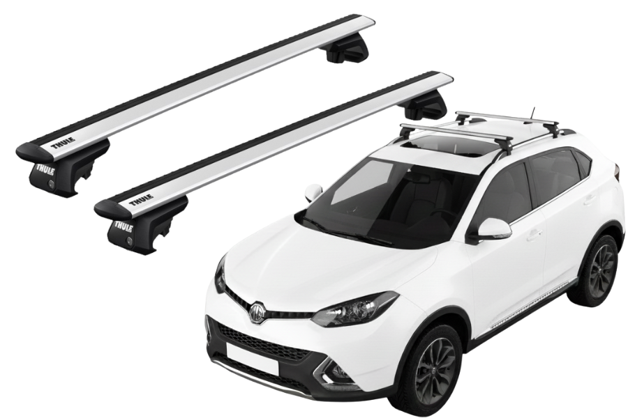 Barras THULE EVO WingBar para autos MG GS desde 2015 - 2019