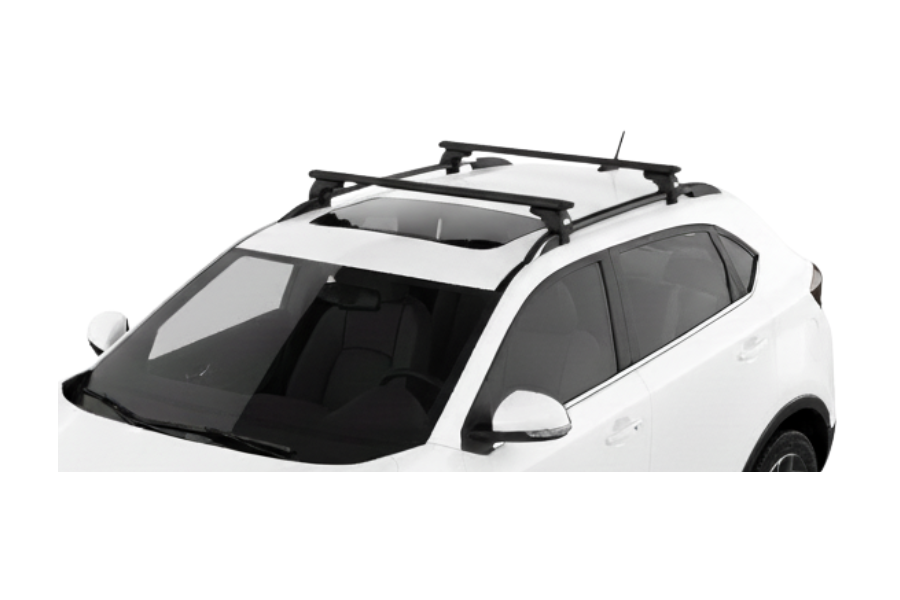 Barras THULE EVO WingBar para autos MG GS desde 2015 - 2019 negro