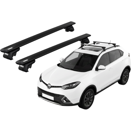 Barras THULE EVO WingBar para autos MG GS desde 2015 - 2019 negro