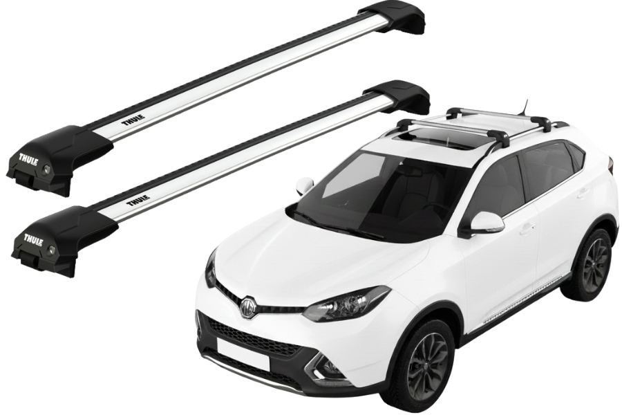 Barras THULE EDGE Flush para autos MG GS desde 2015 - 2019
