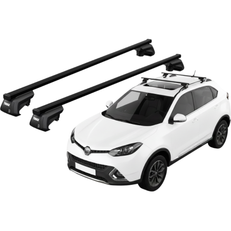 Barras THULE EVO SquareBar para autos MG GS desde 2015 - 2019