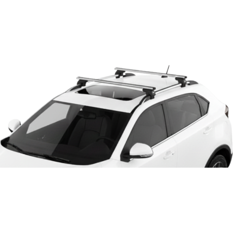 Barras THULE SmartRack XT AluBar para autos MG GS desde 2015 - 2019