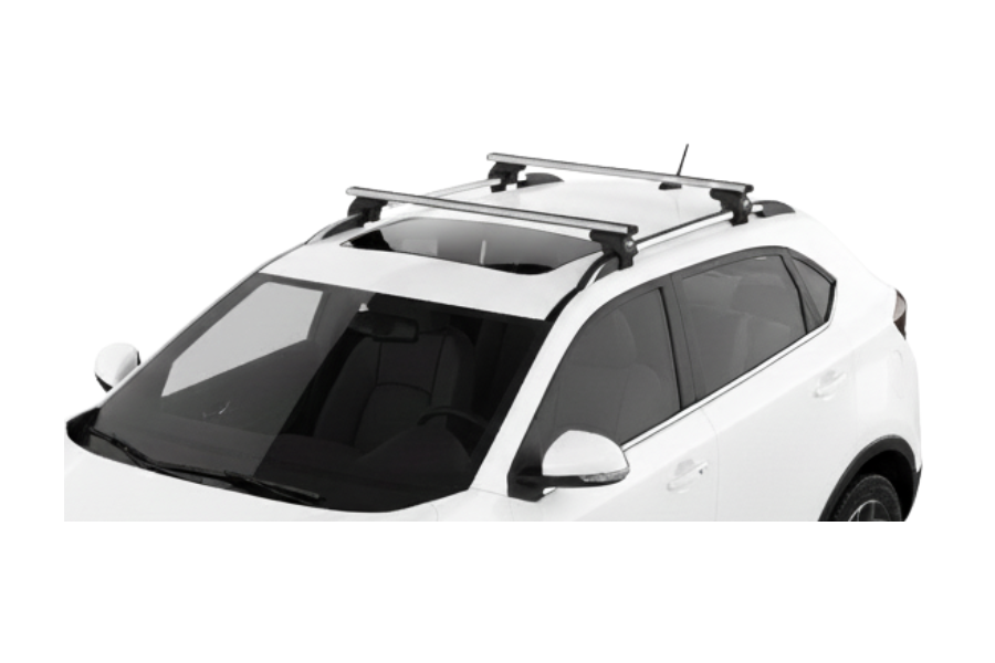 Barras THULE SmartRack XT AluBar para autos MG GS desde 2015 - 2019