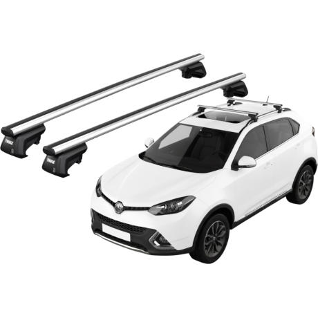 Barras THULE SmartRack XT AluBar para autos MG GS desde 2015 - 2019