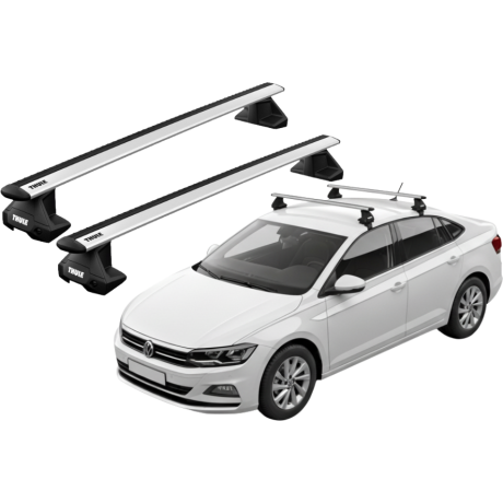 Barras THULE EVO WingBar para autos VOLKSWAGEN Virtus desde 2018