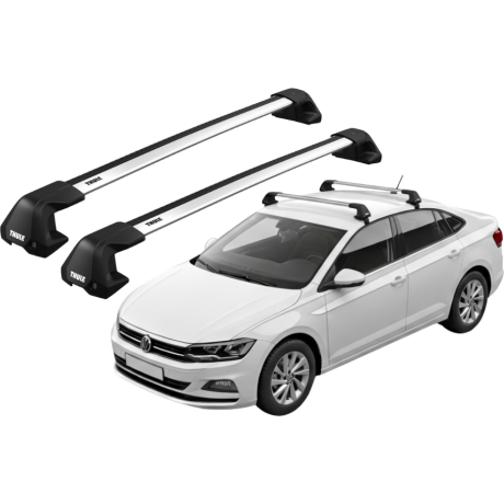 Barras THULE EDGE Flush para autos VOLKSWAGEN Virtus desde 2018