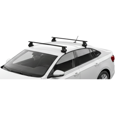 Barras THULE EVO SquareBar para autos VOLKSWAGEN Virtus desde 2018