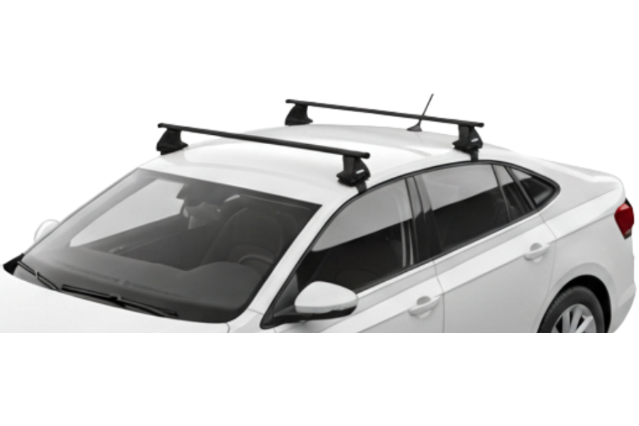 Barras THULE EVO SquareBar para autos VOLKSWAGEN Virtus desde 2018