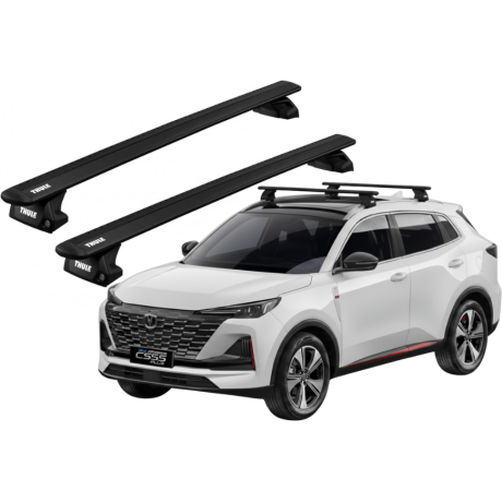 Barras THULE EVO WingBar para autos CHANGAN CS55 desde 2019 negro