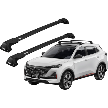 Barras THULE EDGE Flush para autos CHANGAN CS55 desde 2019 negro