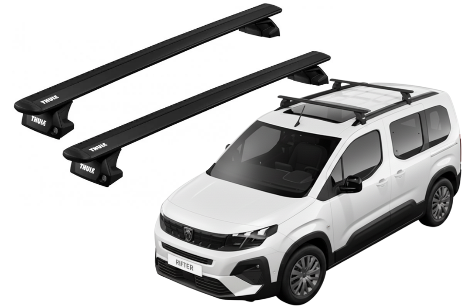 Barras Thule PEUGEOT Rifter 19- RA / WingBar EVO BLACK