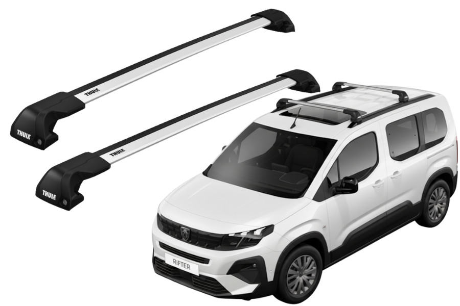 Barras Thule PEUGEOT Rifter 19- RA / EDGE Flush