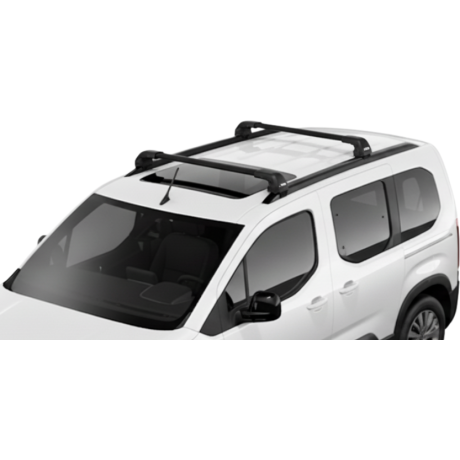 Barras Thule PEUGEOT Rifter 19- RA / EDGE Flush BLACK